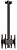 Потолочное двухстороннее крепление Vogel's C1544 Dual Black